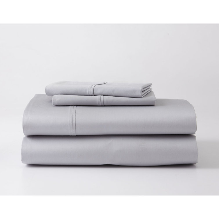 GhostBed Luxury Cooling Supima Cotton and Tencel Sheet Set Wayfair